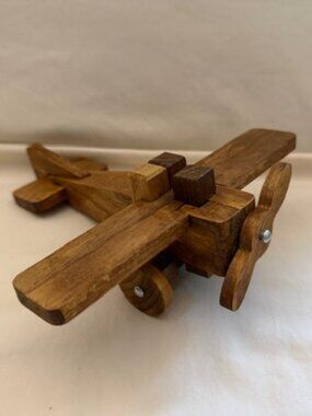 Wood Airplane Puzzle